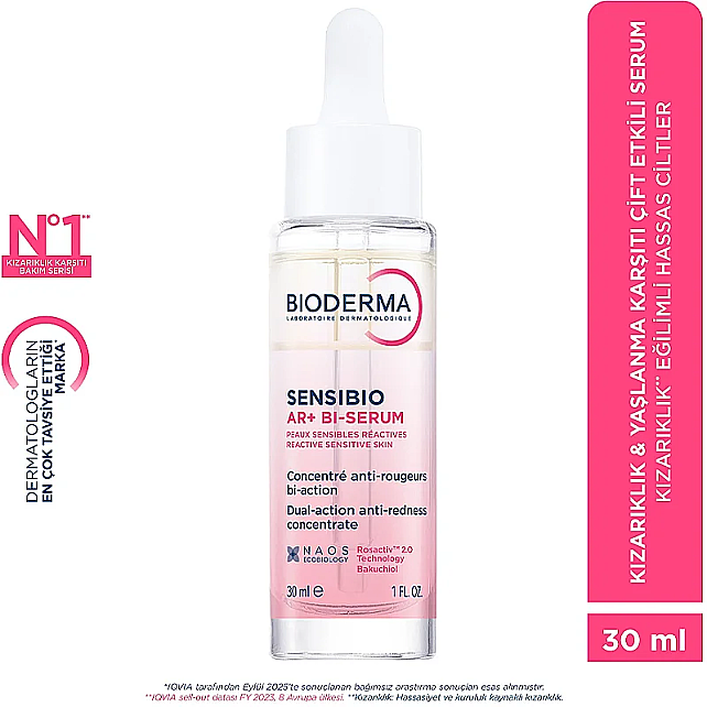 Bioderma Sensibio AR+ Bi Serum - Kızarıklık Karşıtı 30ml - 6