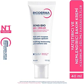Bioderma Sensibio AR+ Cream - Nemlendirici ve Yatıştırıcı Etkili Bakım Kremi 40ml - 5