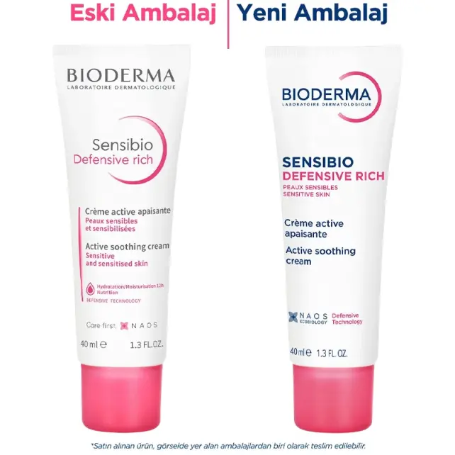 Bioderma Sensibio Defensive Rich - Cilt Bakım Kremi 40ml - 3
