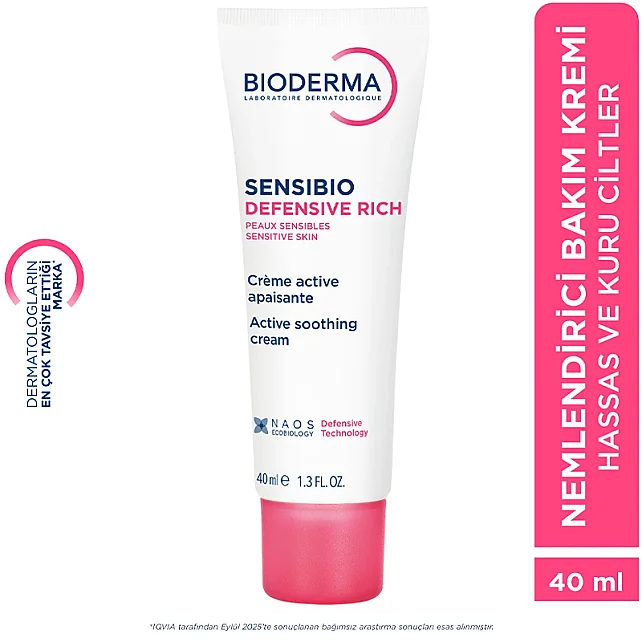 Bioderma Sensibio Defensive Rich - Cilt Bakım Kremi 40ml - 8