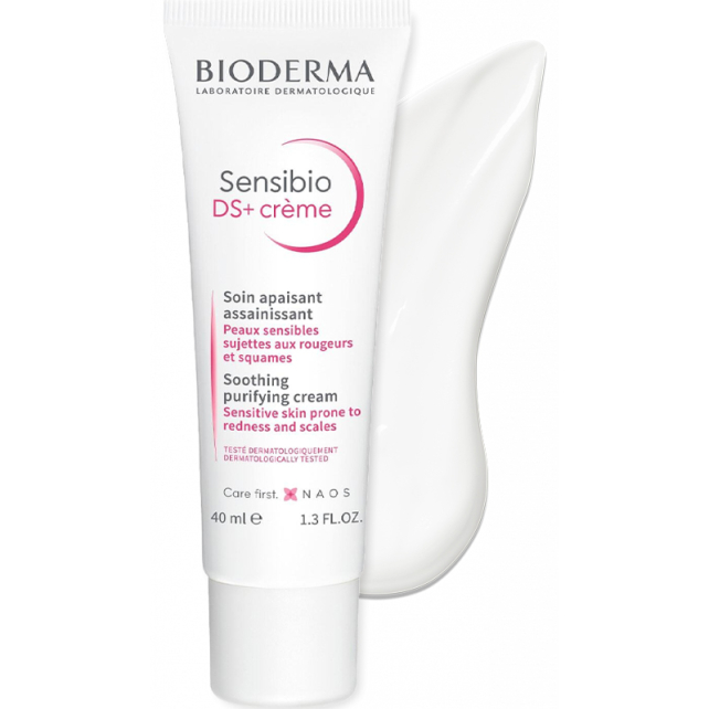 Bioderma Sensibio DS+ Cream - Kızarıklık Karşıtı Bakım Kremi 40ml - 2