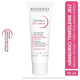 Bioderma Sensibio DS+ Cream - Kızarıklık Karşıtı Bakım Kremi 40ml - 4