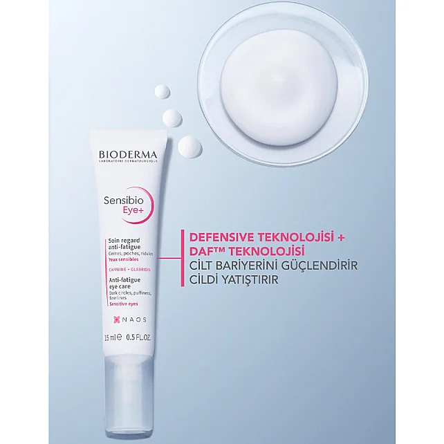Bioderma Sensibio Eye Contour Gel - Hassas Cilt Göz Çevresi Bakım Jeli 15ml - 4