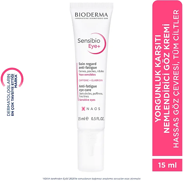 Bioderma Sensibio Eye Contour Gel - Hassas Cilt Göz Çevresi Bakım Jeli 15ml - 5