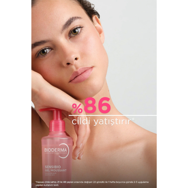 Bioderma Sensibio Foaming Gel - Hassas Ciltler için Temizleyici Jel 100ml - 6