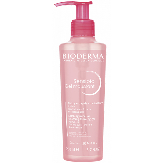 Bioderma Sensibio Foaming Gel - Hassas Ciltler için Temizleyici Jel 200ml - 1