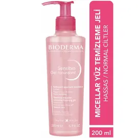 Bioderma Sensibio Foaming Gel - Hassas Ciltler için Temizleyici Jel 200ml - 4