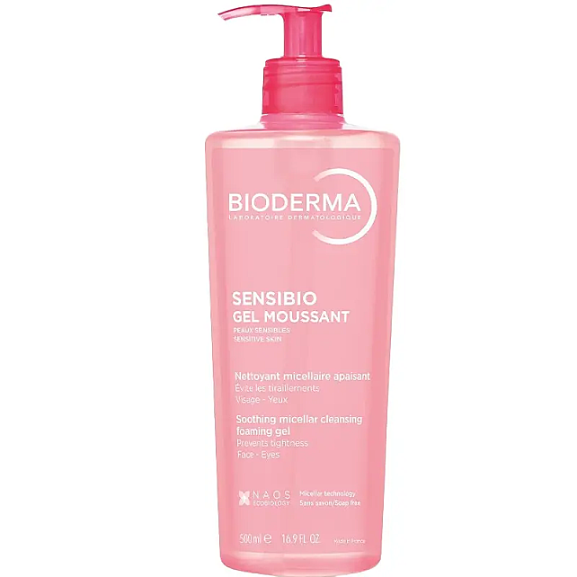 Bioderma Sensibio Foaming Gel - Hassas Ciltler İçin Temizleyici Jel 500ml - 1