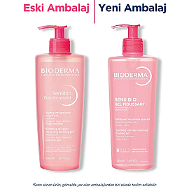 Bioderma Sensibio Foaming Gel - Hassas Ciltler İçin Temizleyici Jel 500ml - 2