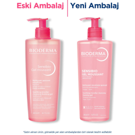 Bioderma Sensibio Foaming Gel - Hassas Ciltler için Temizleyici Jel 500ml - 2