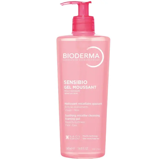 Bioderma Sensibio Foaming Gel - Hassas Ciltler için Temizleyici Jel 500ml - 1