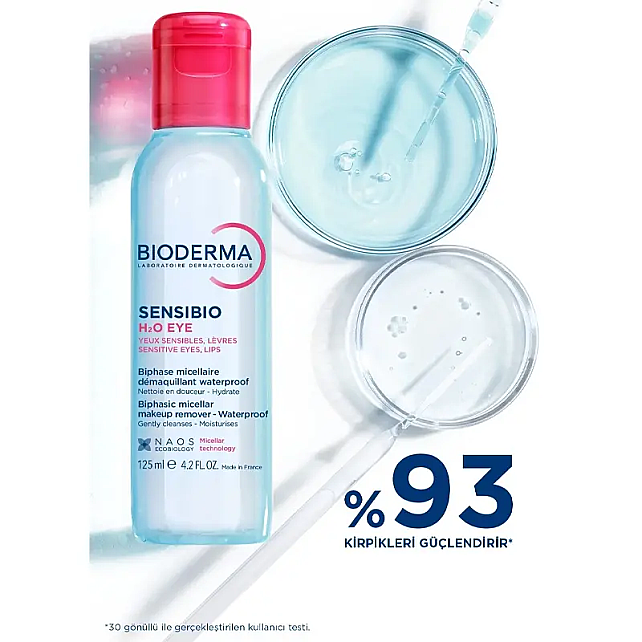 Bioderma Sensibio H2O Eye - Göz Makyaj Temizleyici 125ml - 6