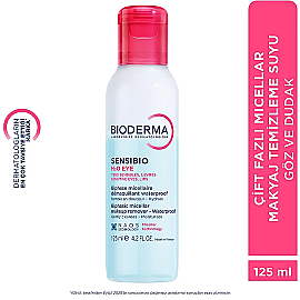 Bioderma Sensibio H2O Eye - Göz Makyaj Temizleyici 125ml - 7