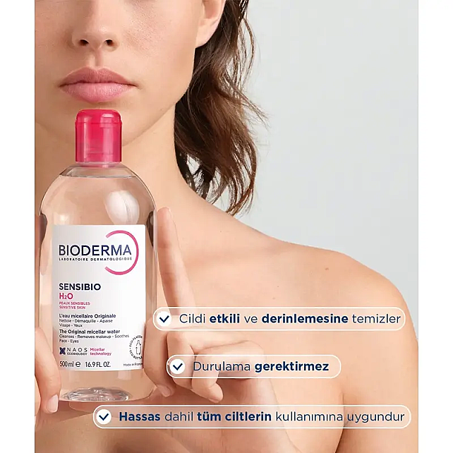 Bioderma Sensibio H2O Micelle Solution - Misel Solüsyon 100ml - 6