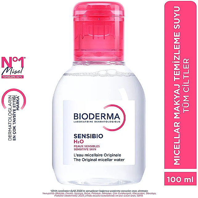 Bioderma Sensibio H2O Micelle Solution - Misel Solüsyon 100ml - 7