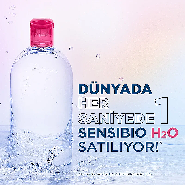 Bioderma Sensibio H2O Micelle Solution - Misel Solüsyon 500ml - 6