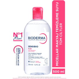 Bioderma Sensibio H2O Micelle Solution - Misel Solüsyon 500ml - 5