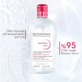 Bioderma Sensibio H2O Micelle Solution - Misel Solüsyon 500ml İkili Paket - 2