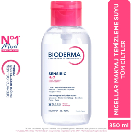 Bioderma Sensibio H2O Micelle Solution - Misel Solüsyon 850ml - 6