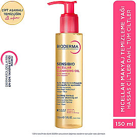 Bioderma Sensibio Micellar Cleansing Oil - Temizleme Yağı 150ml - 10