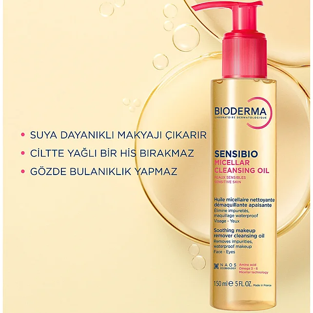 Bioderma Sensibio Micellar Cleansing Oil - Temizleme Yağı 150ml - 2