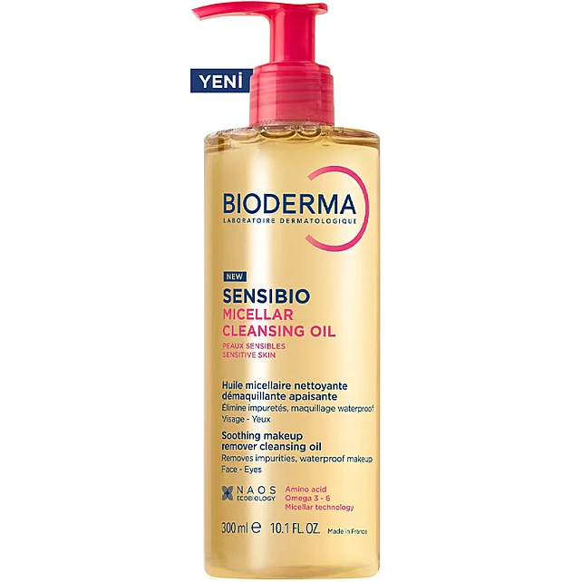 Bioderma Sensibio Micellar Cleansing Oil - Temizleme Yağı 300ml - 1