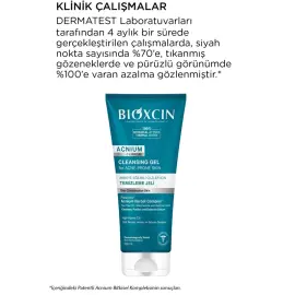 Bioxcin Acnium Cleansing Gel - Akneye Eğilimli Cilt Temizleme Jeli 200ml - 4