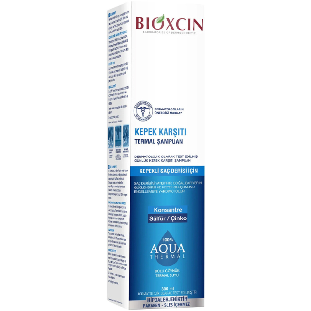 Bioxcin Aqua Thermal Kepek Karşıtı Saç Bakım Şampuanı 300ml - 1