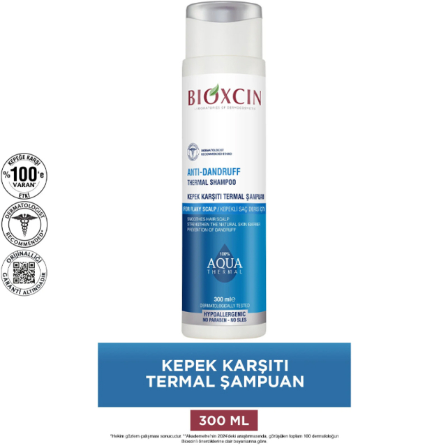 Bioxcin Aqua Thermal Kepek Karşıtı Saç Bakım Şampuanı 300ml - 4