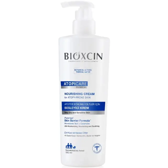 Bioxcin Atopicare Nourishing Cream - Atopiye Eğilimli Cilt Besleyici Krem 500ml - 1