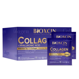 Bioxcin Beauty Collagen - Hyaluronic Acid Takviye Edici Gıda 30 Toz Saşe - Bioxcin