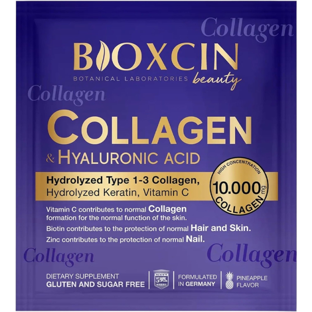 Bioxcin Beauty Collagen - Hyaluronic Acid Takviye Edici Gıda 30 Toz Saşe - 3