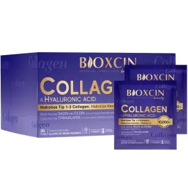 Bioxcin Beauty Collagen - Hyaluronic Acid Takviye Edici Gıda 30 Toz Saşe - 1