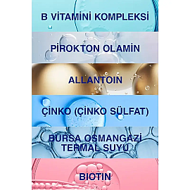 Bioxcin Biotin Günlük Bakım Şampuanı 300ml - 3