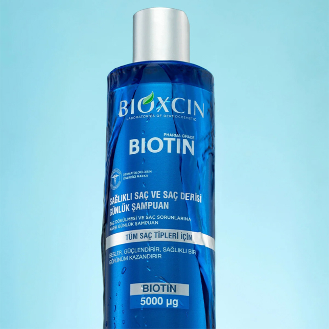 Bioxcin Biotin Günlük Bakım Şampuanı 300ml - 5