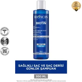 Bioxcin Biotin Günlük Bakım Şampuanı 300ml - 2