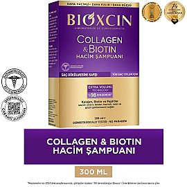 Bioxcin Collagen Biotin Hacim Şampuanı 300ml - 2