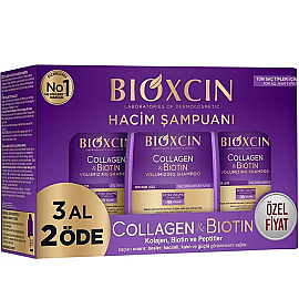 Bioxcin Collagen Biotin Hacim Şampuanı 300ml - 3 Al 2 Öde - Bioxcin