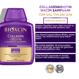 Bioxcin Collagen Biotin Hacim Şampuanı 300ml - 3 Al 2 Öde - 5