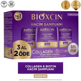 Bioxcin Collagen Biotin Hacim Şampuanı 300ml - 3 Al 2 Öde - 2