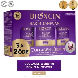 Bioxcin Collagen Biotin Hacim Şampuanı 300ml - 3 Al 2 Öde - 2