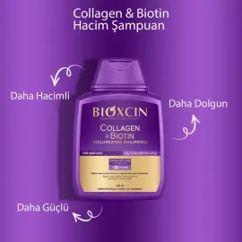 Bioxcin Collagen Biotin Hacim Şampuanı 300ml - 3 Al 2 Öde - 4
