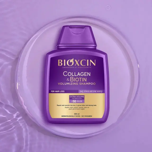 Bioxcin Collagen Biotin Hacim Şampuanı 300ml - 3