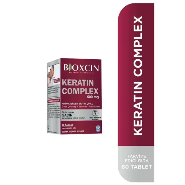 Bioxcin Forte Keratin Complex Takviye Edici Gıda 60 Tablet - 1