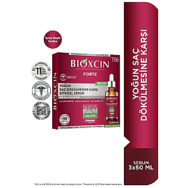 Bioxcin Forte Yoğun Saç Dökülmesine Karşı Bitkisel Serum 3x50ml - 2