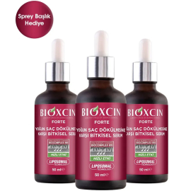 Bioxcin Forte Yoğun Saç Dökülmesine Karşı Bitkisel Serum 3x50ml - 3