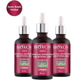 Bioxcin Forte Yoğun Saç Dökülmesine Karşı Bitkisel Serum 3x50ml - 3