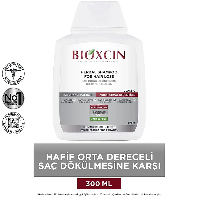 Bioxcin Genesis Saç Dökülmesine Karşı Bitkisel Şampuan - Kuru Normal Saçlar 3 Al 2 Öde - 3