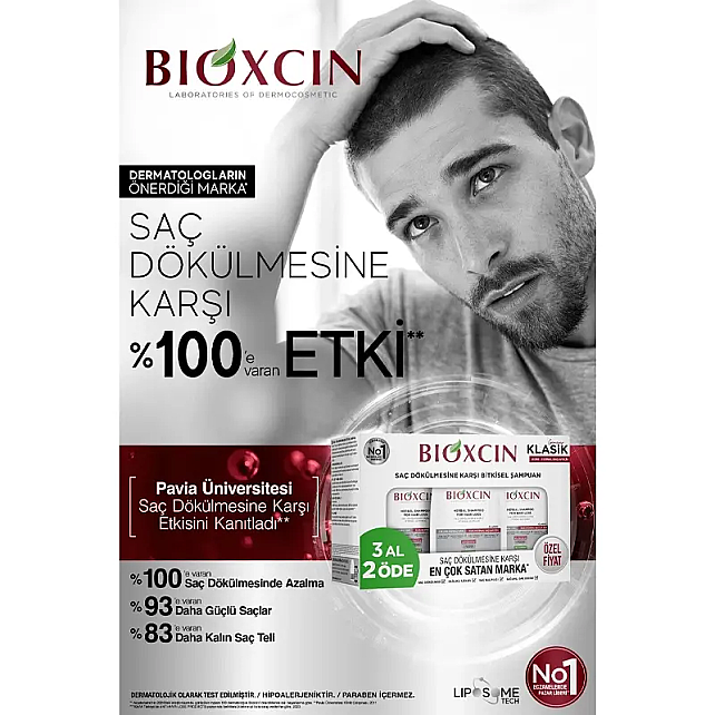 Bioxcin Genesis Saç Dökülmesine Karşı Bitkisel Şampuan - Kuru Normal Saçlar 3 Al 2 Öde - 7