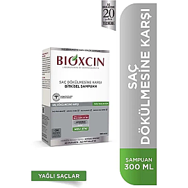 Bioxcin Genesis Saç Dökülmesine Karşı Bitkisel Şampuan - Yağlı Saçlar 300ml - Bioxcin